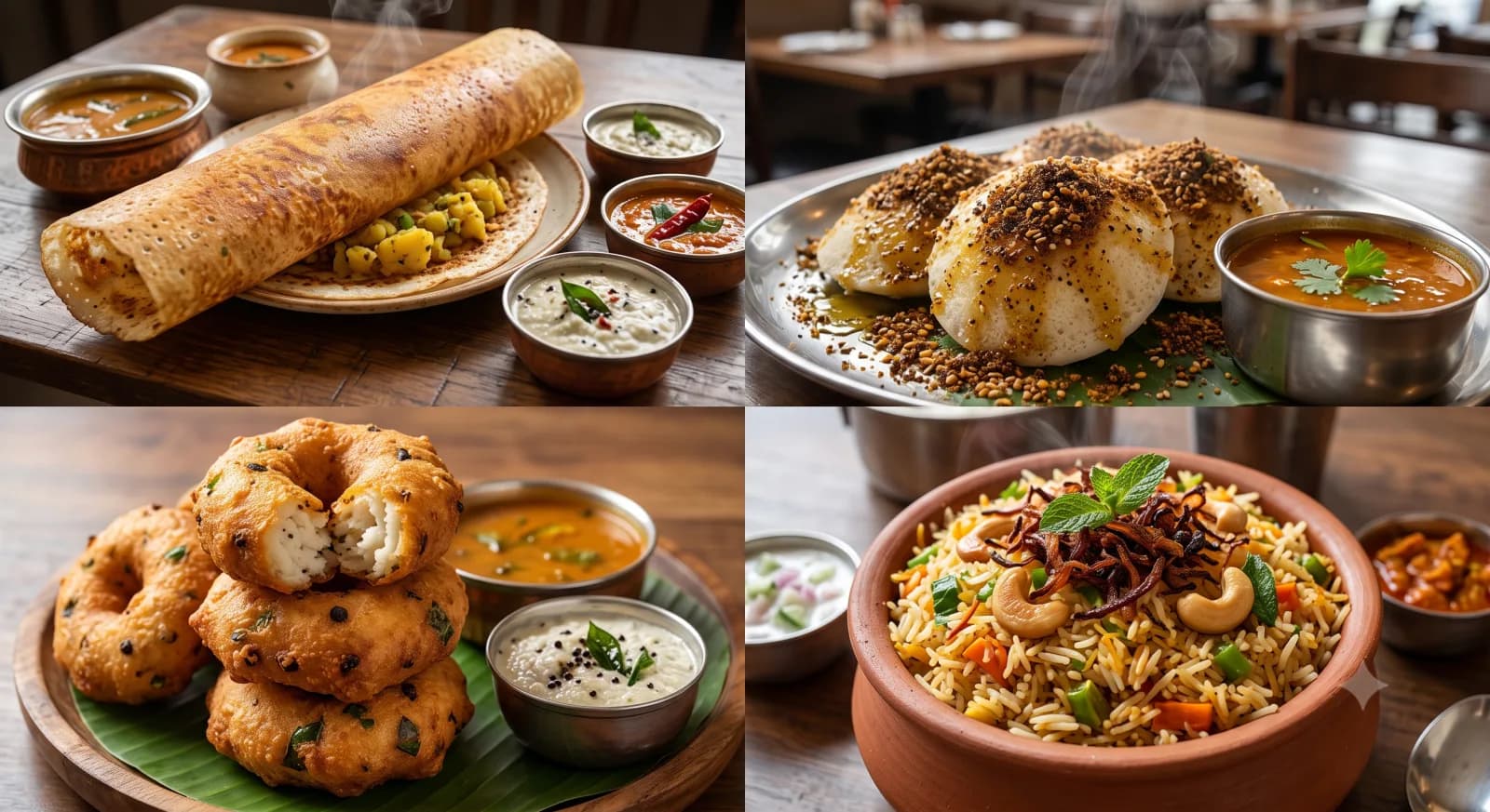 Knapperige Zuid-Indiase dosa met sambar en chutneys bij VegNation Utrecht